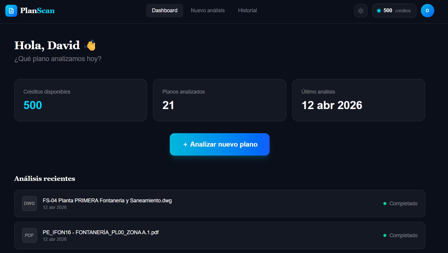 PlanScan – Medición de Materiales desde Planos - captura 1